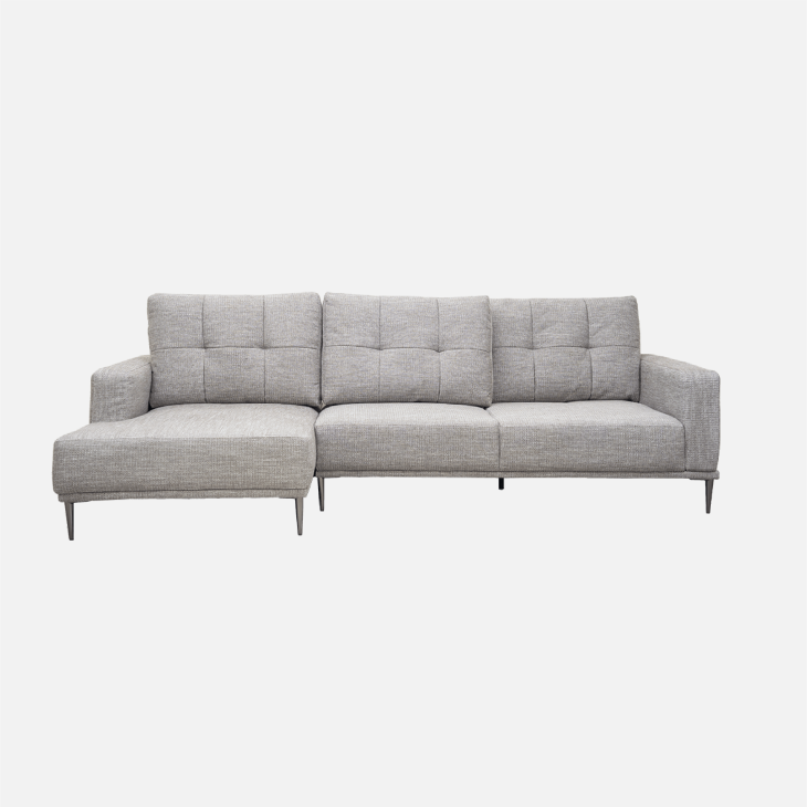 【港】兩段式布沙發 260公分